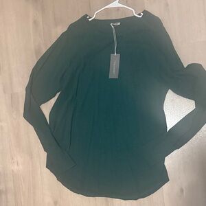NWT Amalli Talli Green Long Sleeve Tunic